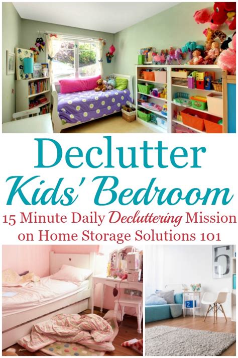 Maybe you would like to learn more about one of these? How To Get Rid Of Kids Bedroom Clutter | Kids bedroom ...