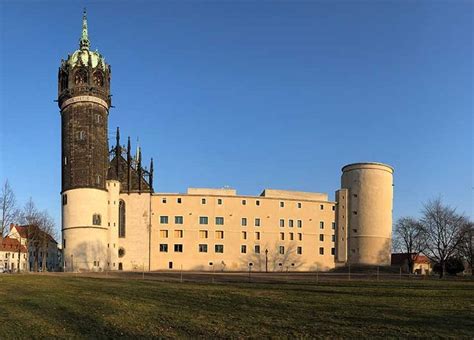 Castle Church And Wittenberg Castle Witnesses Of The Reformation