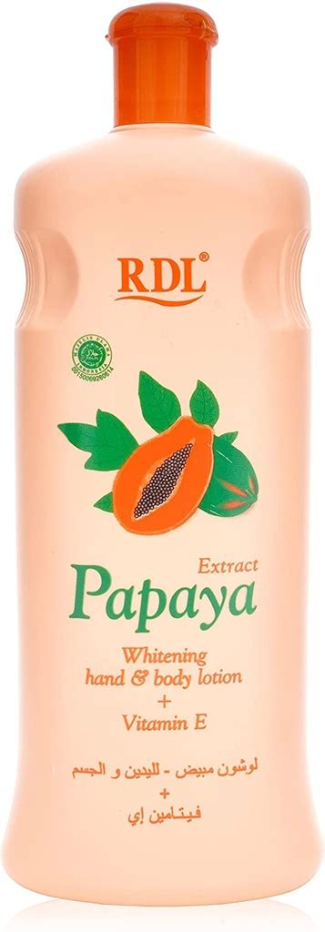 Papaya Extract Whitening Lotion For Hand And Body Teqo Gallery