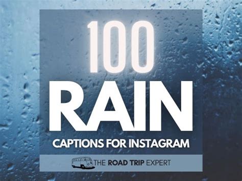Awesome Rainy Day Captions For Instagram With Quotes
