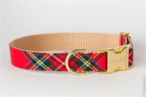 Scottish Tartan Dog Collar By Crewlala On Etsy Tartan Dog Collar