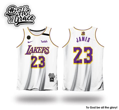 Sale Lakers All White Jersey In Stock