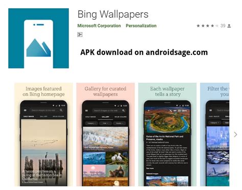 Download Microsoft Bing Wallpapers Apk For Automatic