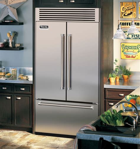You'll manage your food supply more efficiently and. Viking VTB5420SS 42" Built-in French Door Refrigerator ...
