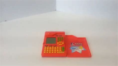 Pokemon Pokedex Tiger Electronics Handheld Toy Nintendo 1998 Tested