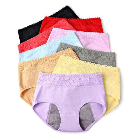 Female Physiological Pants Leak Proof Menstrual Women Underwear Period
