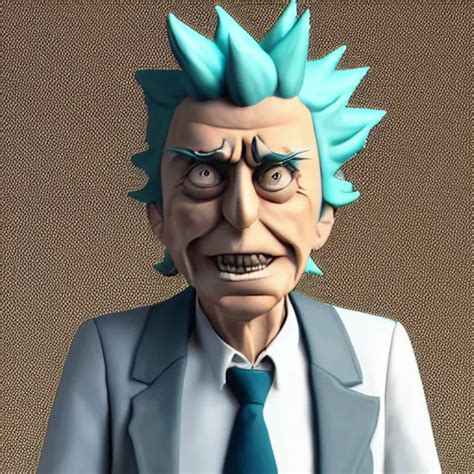 Photorealistic Render Of Rick Sanchez Stable Diffusion Openart