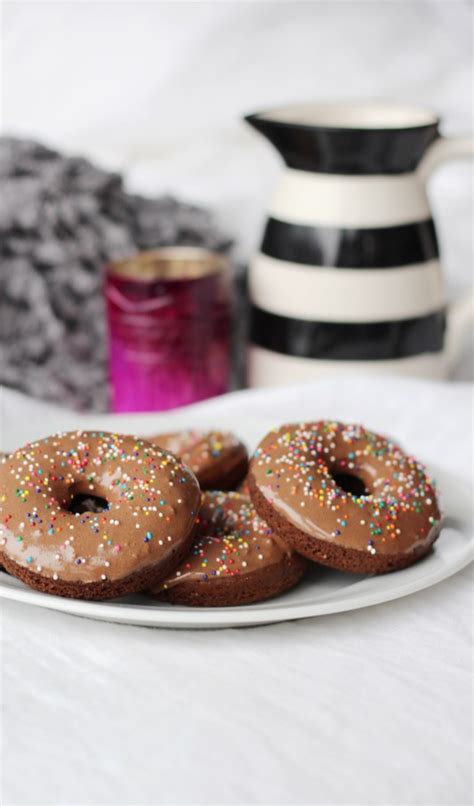 Breakfast In Bed Double Chocolate Doughnuts Simply J And K