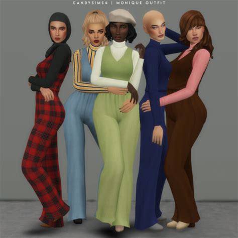 Monique Outfit From Candy Sims 4 • Sims 4 Downloads
