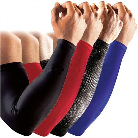 Compression Sleeve For The Arms Piece Set Basketball Arm Sleeves Cycling Sleeves