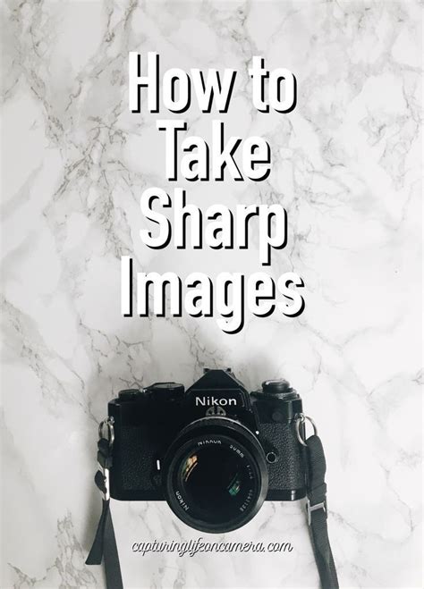 How To Take Sharper Images Natalie Park Digital Photography Lessons