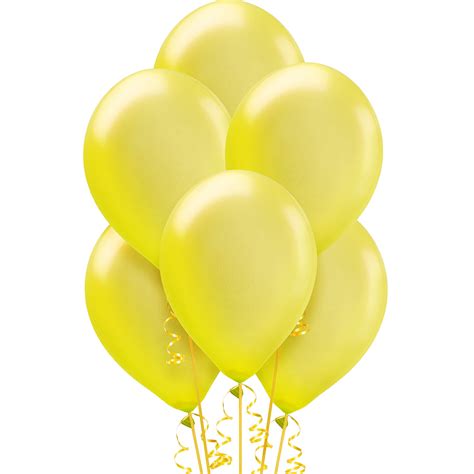 Yellow Pearl Balloons 72ct | Party City