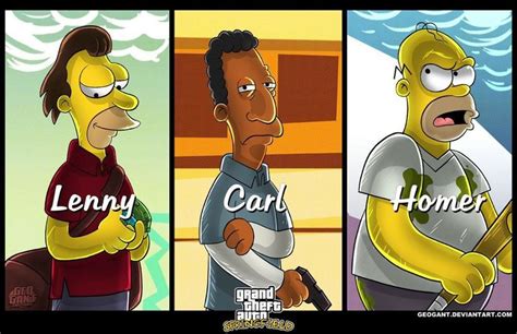 Grand Theft Auto Springfield Simpsons Mashup Tv Tv Shows