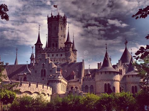 Romantic And Fairytale Castle Marienburg Is A Revived Gothic Castle In