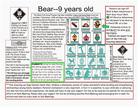 new cub scout stuff new cub scout bear basics let our 15 years of experience help you hire