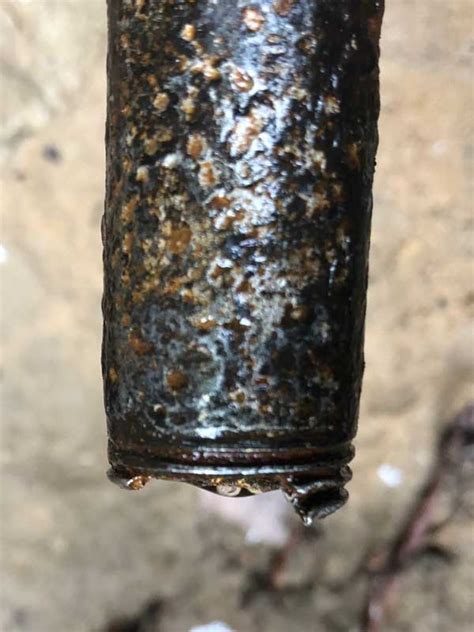 Apply the patch and repair clamp so it evenly overlaps the damaged section of pipe. Broken Irrigation Pipe, galvanized steel | Terry Love Plumbing Advice & Remodel DIY ...