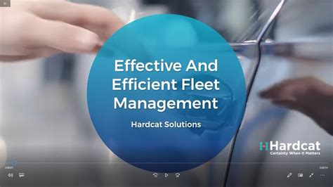 Hardcat Fleet Management Solution Youtube
