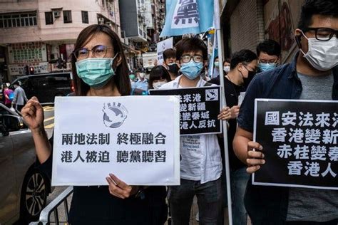 Top Us Officials Threaten Action On China Over Hong Kong Security Law The New York Times