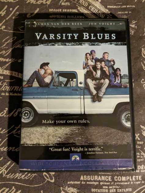 Varsity Blues Dvd 1999 Widescreen Jon Voight James Van Der Beek