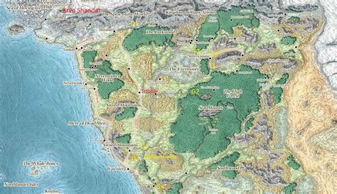 Dd 5e Sword Coast Map Maps Location Catalog Online