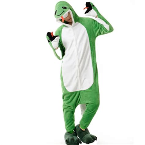 Green Snake Onesie Onesies Animal Costume Pyjamas Cosplay Sleepwear