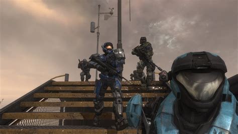 Halo Reach Noble Team On Lone Wolf Noble Six Player Youtube