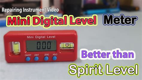 Mini Digital Level Meter Best Option In Market🛠 💥 Youtube