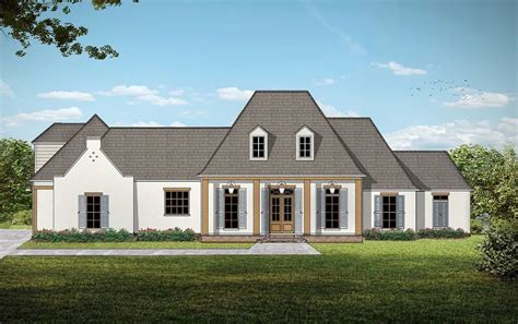 Elevated, piling and stilt house plans. Plan 56426SM: Four Bed Southern Home Plan with Optional ...
