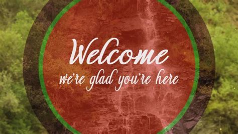 Welcome To Church Background Fall Welcome Church Media Drop A Free