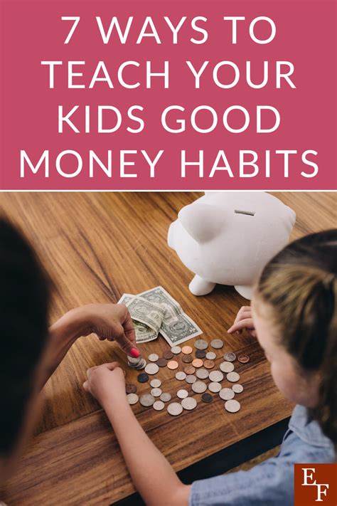 7 Ways To Teach Your Kids Good Money Habits Personal Finance Before