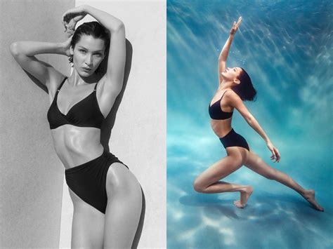 Bella Hadid Stars In Calvin Kleins New Swimwear Campaign Teen Vogue