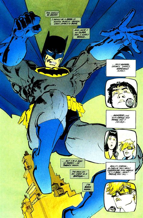 Dark Knight Frank Miller Batman Comic Books Comic Books Art
