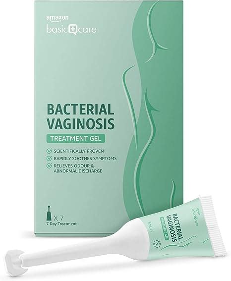Amazon Basic Care Gel De Traitement De La Vaginose Bactérienne 5ml 7 Unités Amazonfr