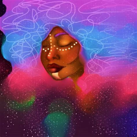 Cosmic Inner Chill Art Digital Art Ethnic Cultural And Tribal African Other African Artpal