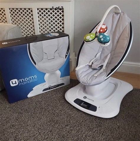 4moms Mamaroo Baby Infant Electric Swing Bouncer With Box Great