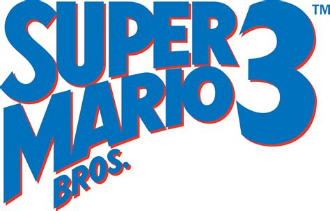 Super Mario Bros 3 Logo Images Boy Pinterest