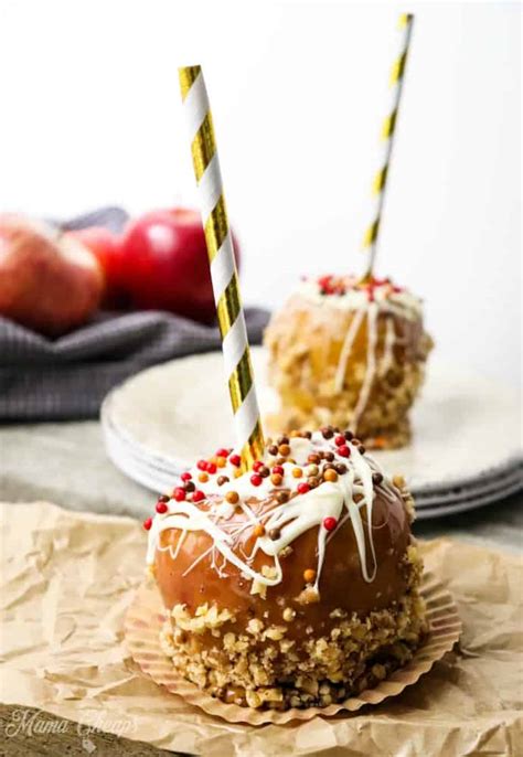 Walnut White Chocolate Caramel Apple Recipe