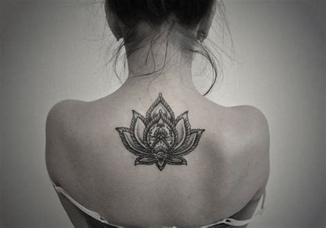 Fleur de lotus en mandala tatouage myvirtualdog. 155 Lotus Flower Tattoo Designs
