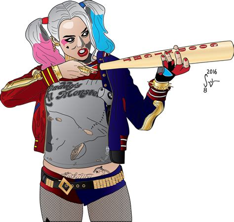 Margot Robbie As Harley Quinn By Sjvernon On Deviantart