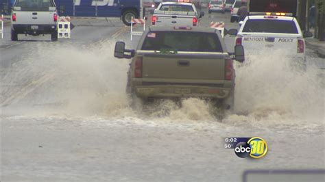 Powerful Storm Brings Much Needed Rain To The Valley Abc30 Fresno
