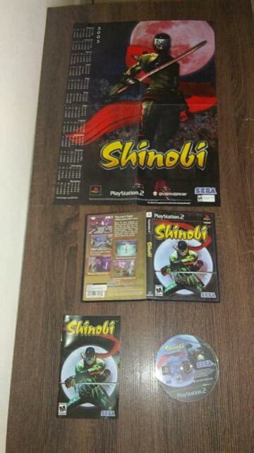 Shinobi Ps2 Ninja Gaiden Playstation 2 Poster Ebay