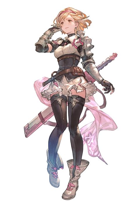 Main Character Female Art Granblue Fantasy Relink Art Gallery