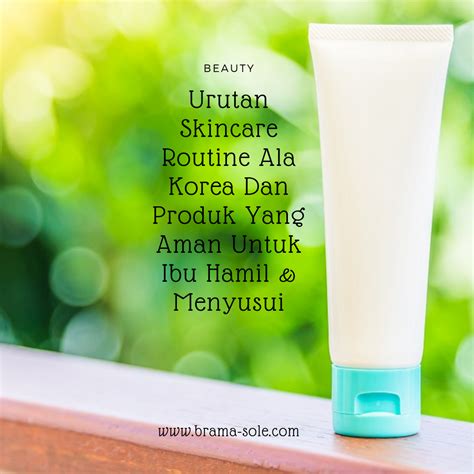 Urutan Skincare Routine Ala Korea Dan Produk Yang Aman Untuk Ibu Hamil