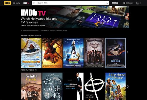 Imdb Tv Stream Free Movies And Tv Shows On Your Favorite Device