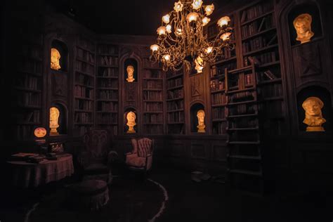 The Haunted Mansion Library By Cliff Wang Tumbex