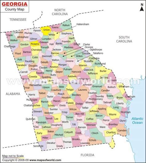 Interstate 95 Georgia Map
