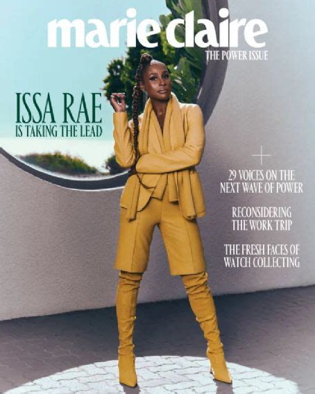 Issa Rae Marie Claire Magazine November 2023 Cover Photo United States