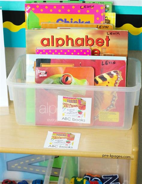 How To Set Up Your Preschool Alphabet Literacy Center Preschool
