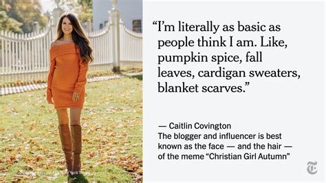 The New York Times On Twitter Caitlin Covington Became A Meme In 2019 For Her Love Of Fall