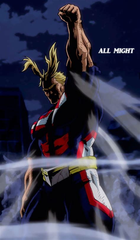 You Are Next All Might My Hero Academia Wallpapers Wallpaper Cave